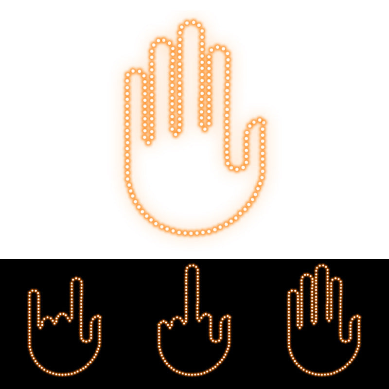 LED Finger Gesture Light