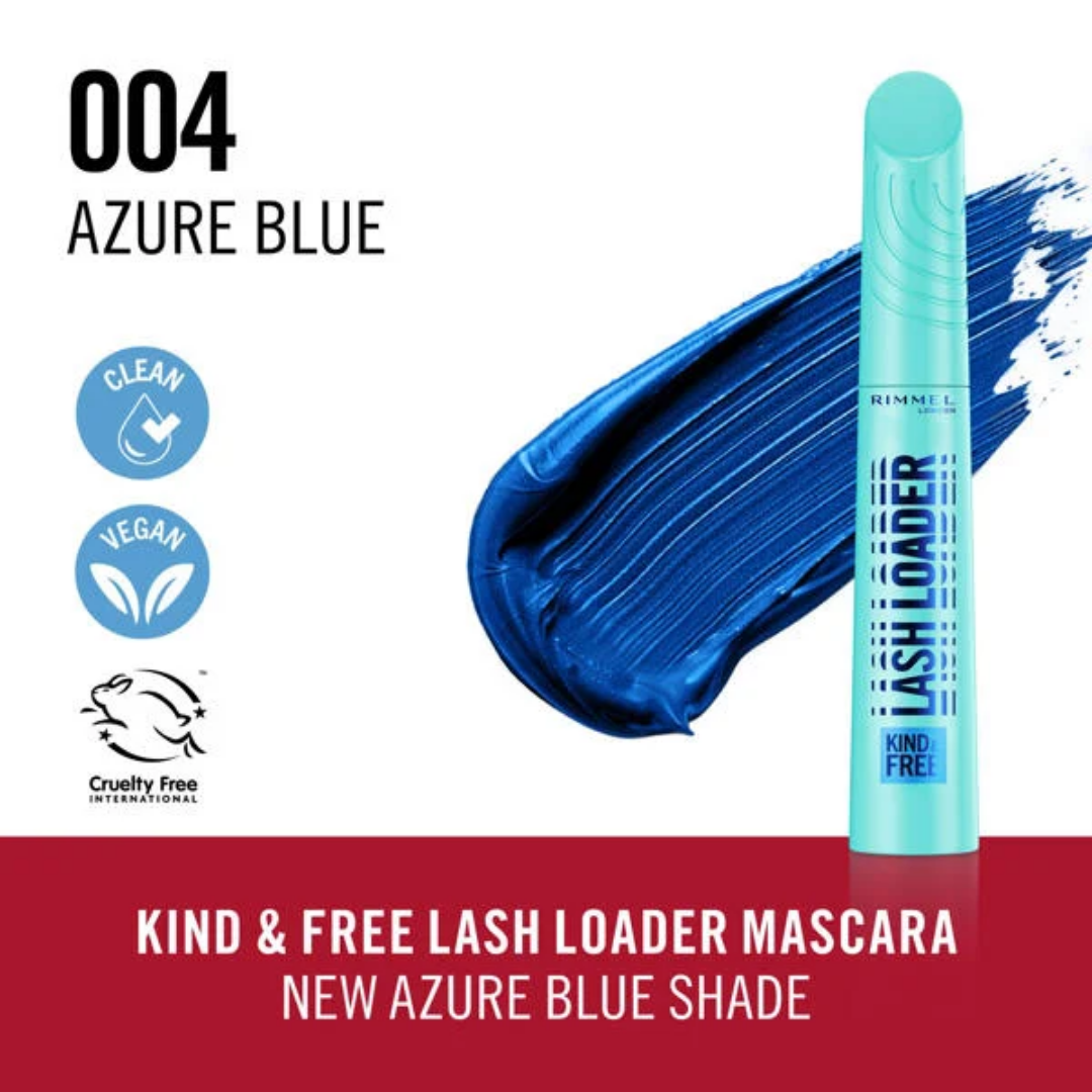 Rimmel Kind And Free Lash Loader Azure Blue Mascara