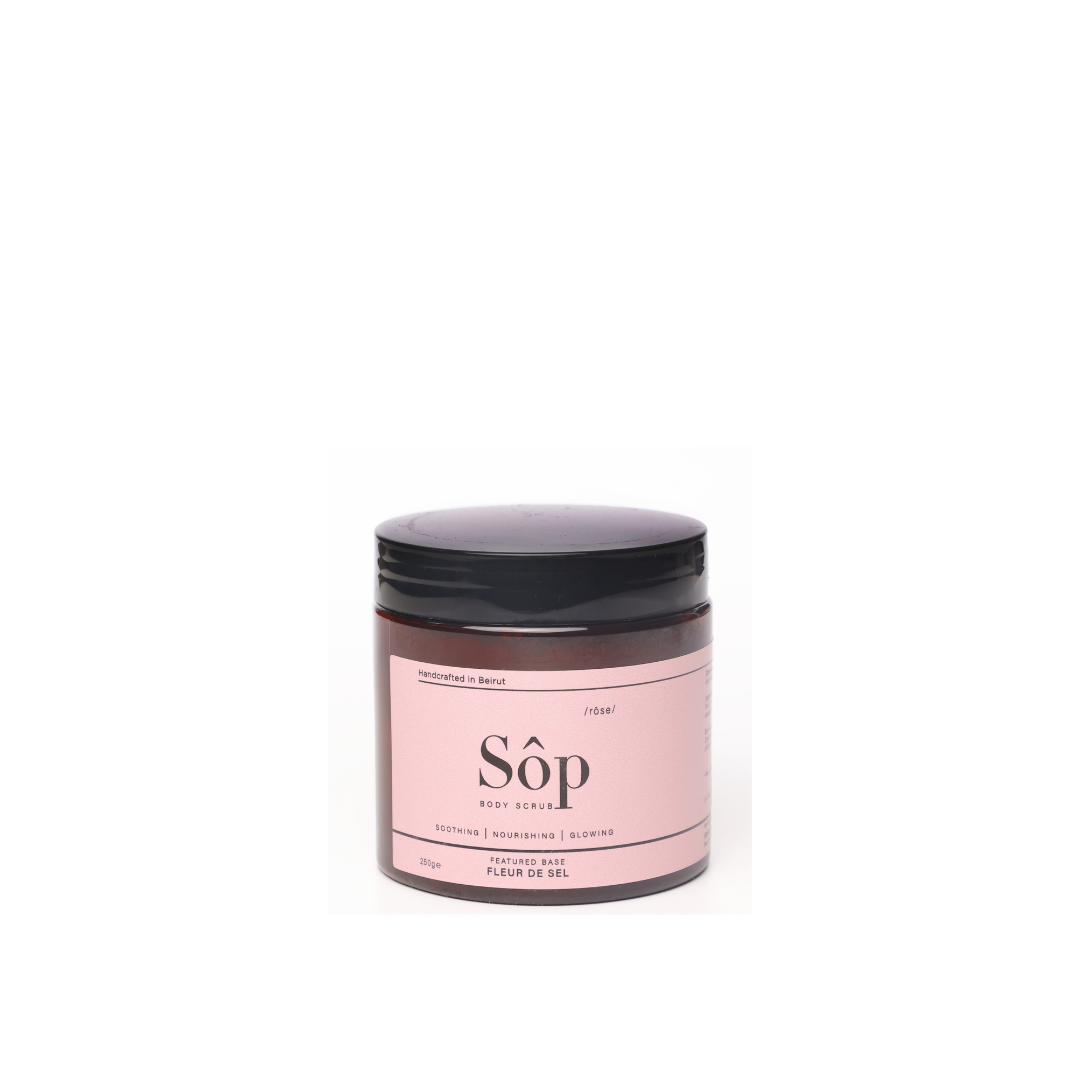 Atelier Beautanique Sop Rose Body Scrub 250g