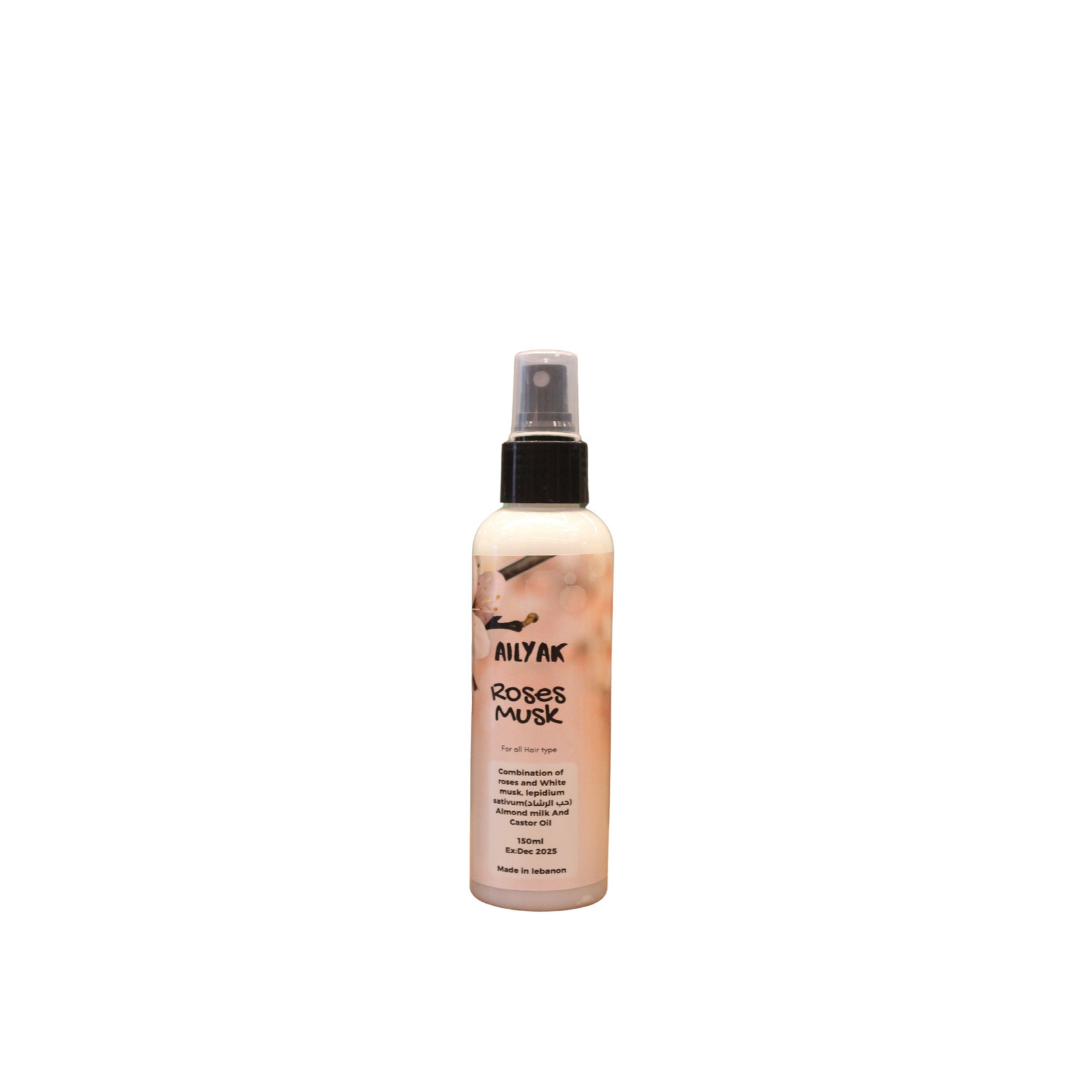 Ailyak Roses Musk Hair Mist 150ml - Medaid International