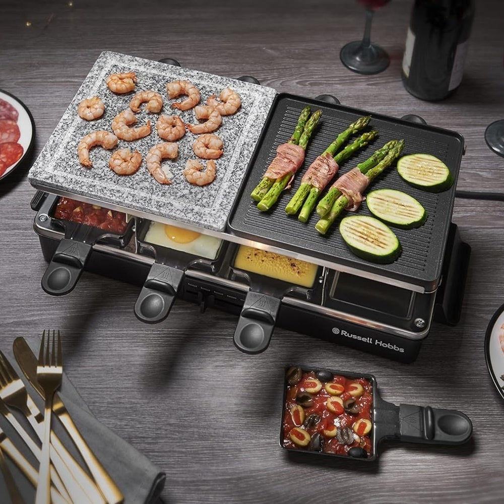 Russell Multi Raclette Non-Stick Grill 3 in 1