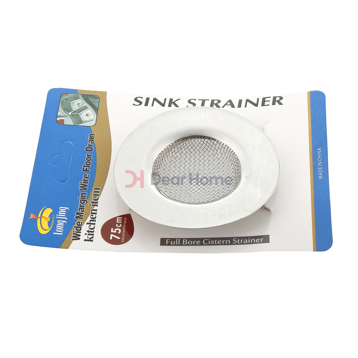 Stainless Flat Sink Strainer 7.2Cm X291