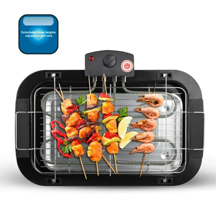 RAF Electric Barbecue Grill R5301 - 2000W Indoor/Outdoor Grill Machine - Medaid International