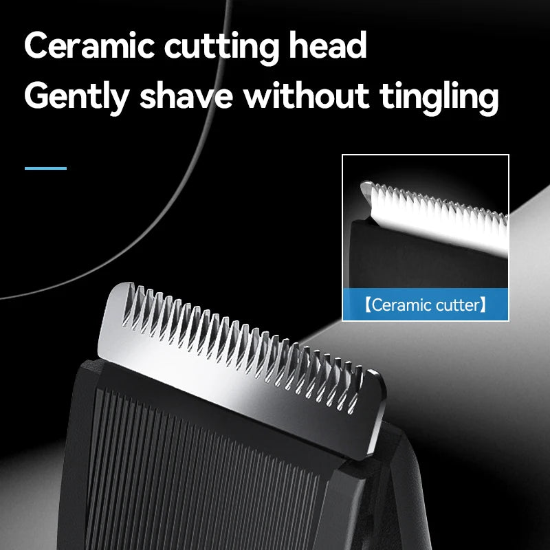 Waterproof Body Groomer With Skin Friendly Blades Kemei Hair Trimmer KM-1840 - Medaid International