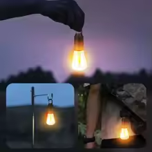 Portable Camping Lamp 600mAh LED with Hanging Portable Lighting Type C Charging Waterproof - Medaid International