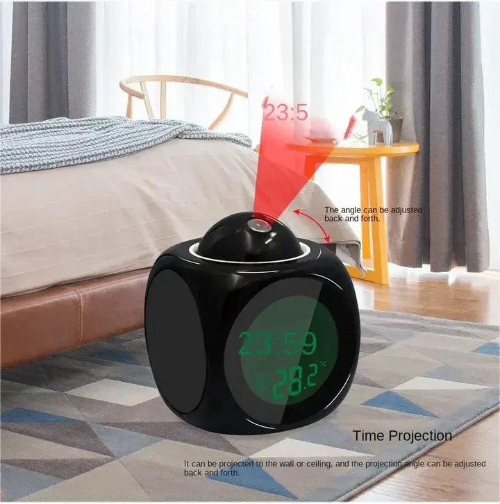 Smart Alarm Projection Alarm Clock