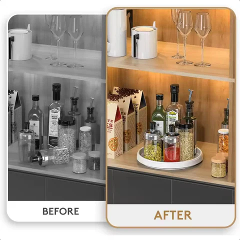 Rotating Kitchen Organizer Disk - Medaid International