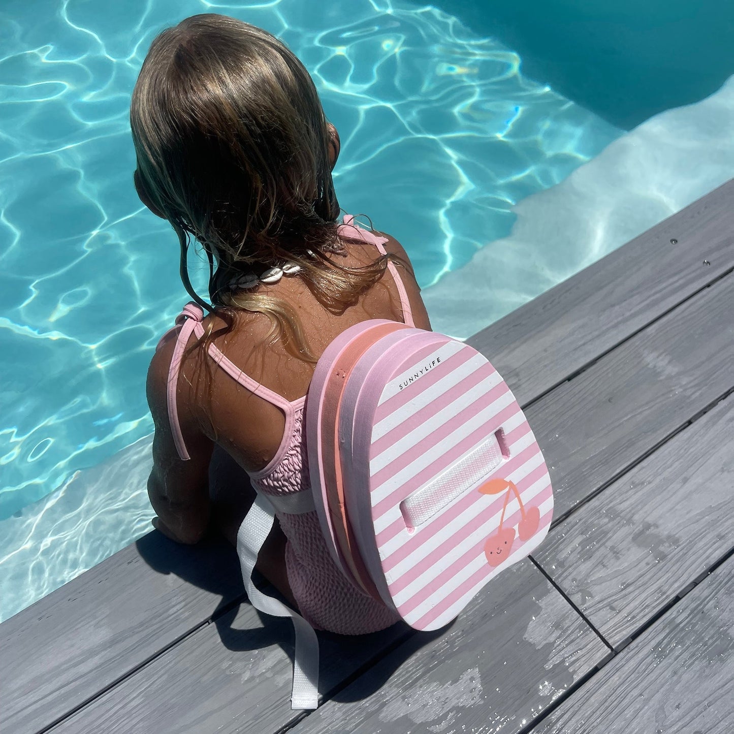 Bubble Back Float - Pink Cherry