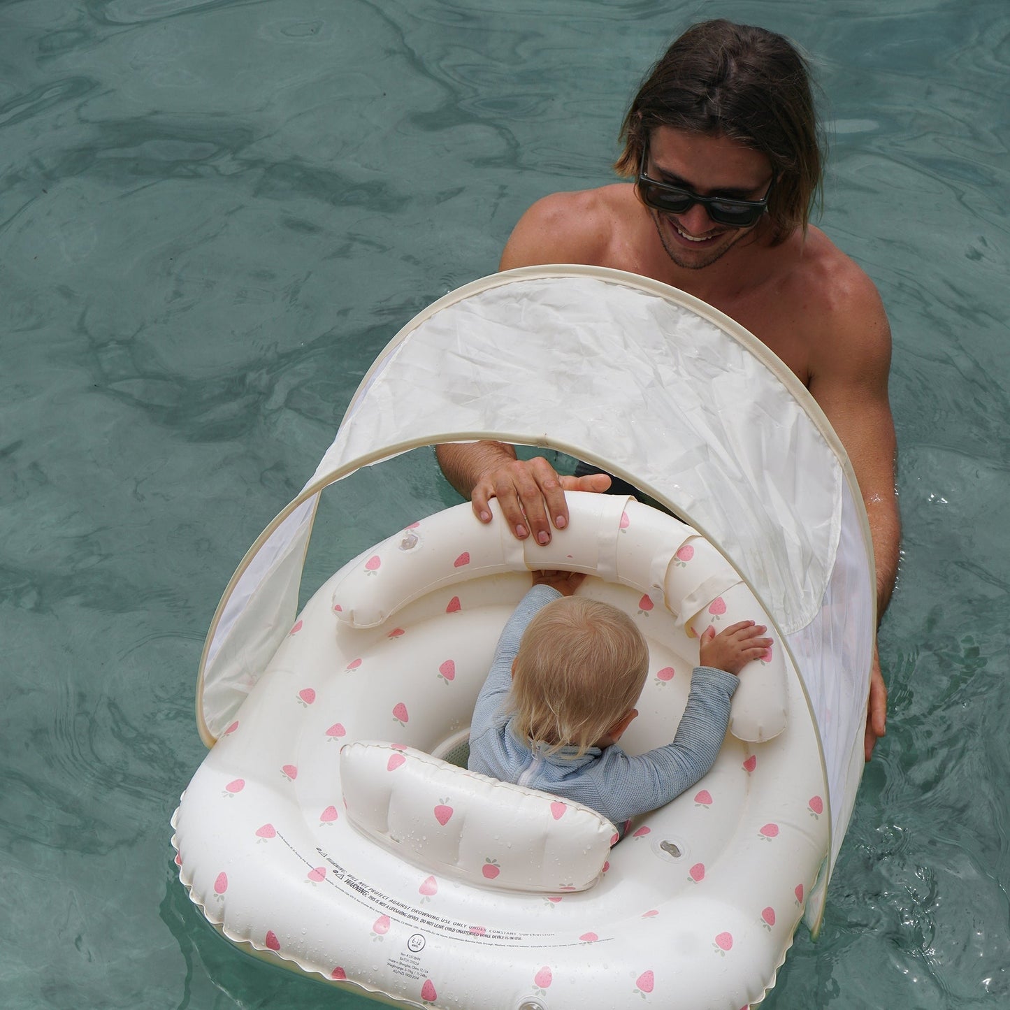 Baby Oasis with Canopy & Toys - Strawberry Delight