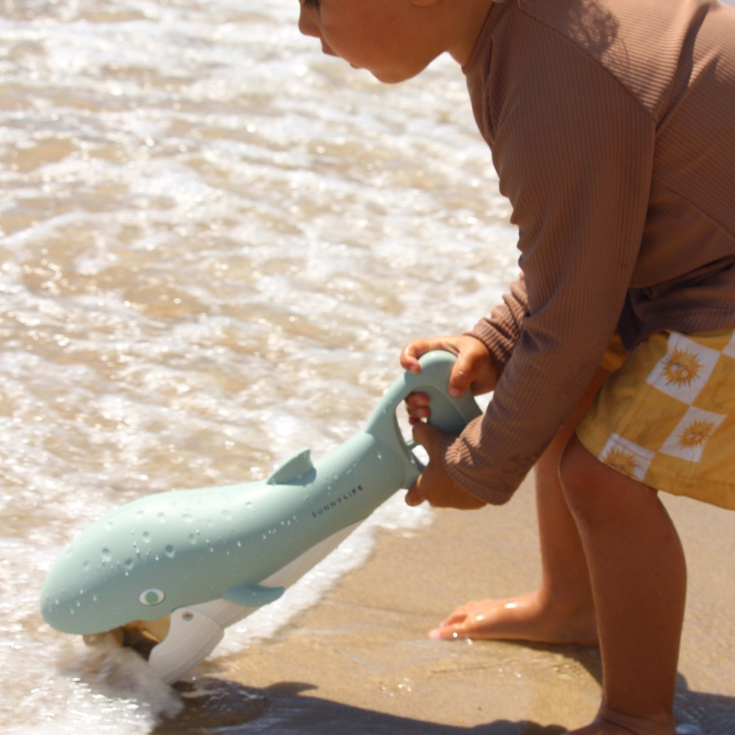 Sand Claws Whale Green