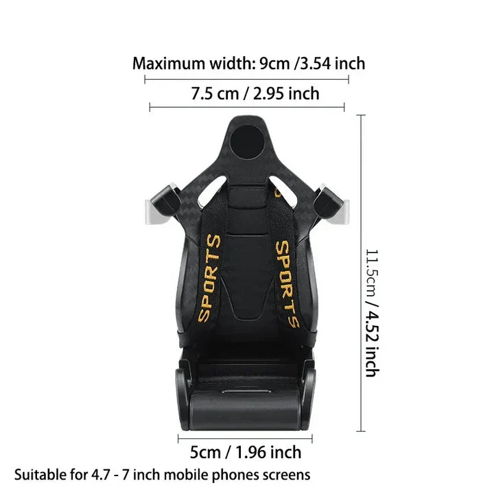 Car Seat Phone Holder