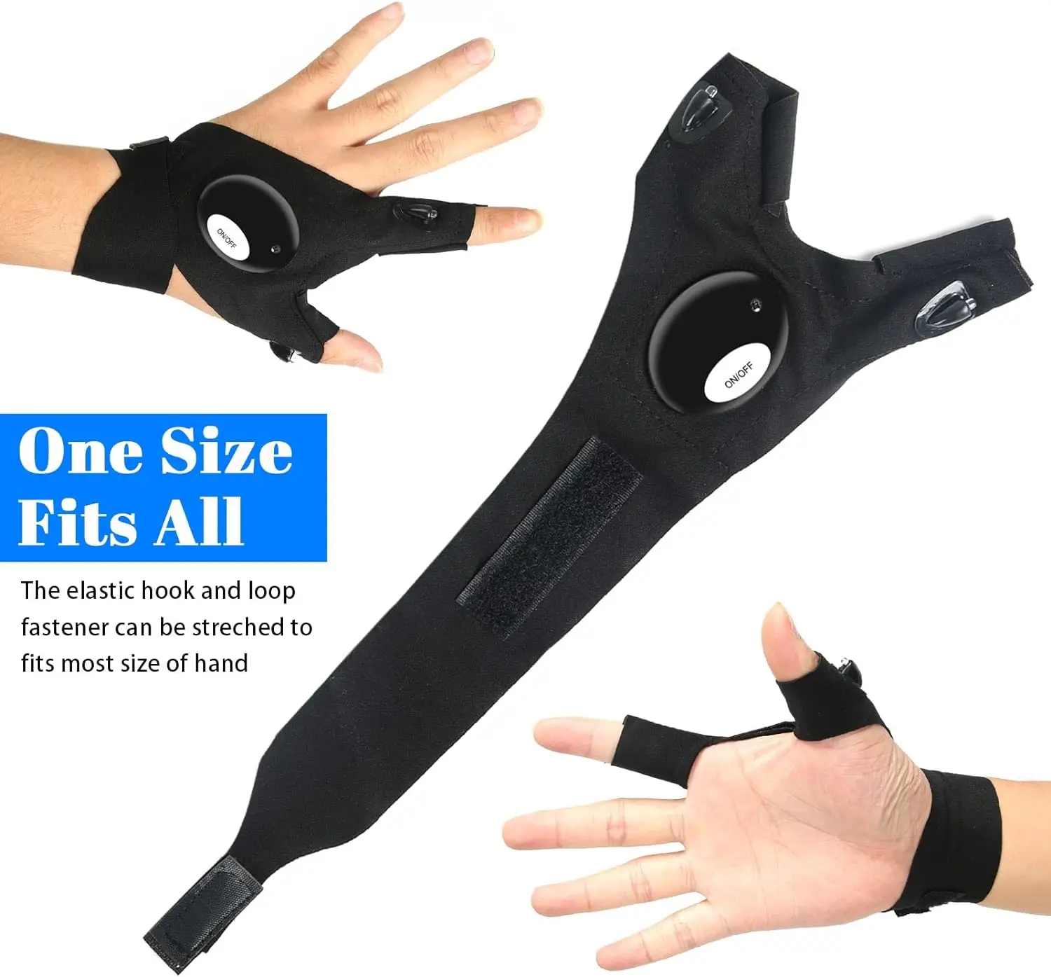 GloveLite Flashlight Glove Finger LED Light - Medaid International