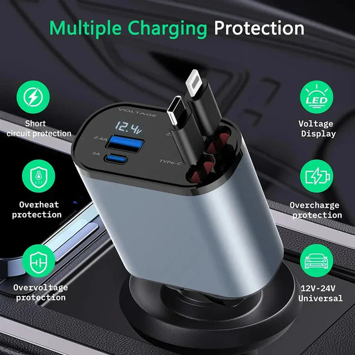 Retractable Car Charger