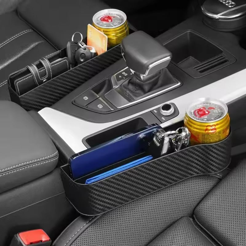Carbon Fiber Car Seat Organizer