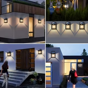 Smart Solar Wall Lights – Wireless Outdoor LED with Motion Sensor & 3 Lighting Modes