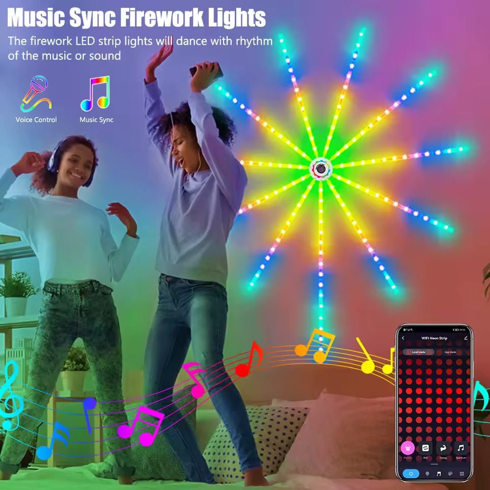 Fireworks LED Strip Lights