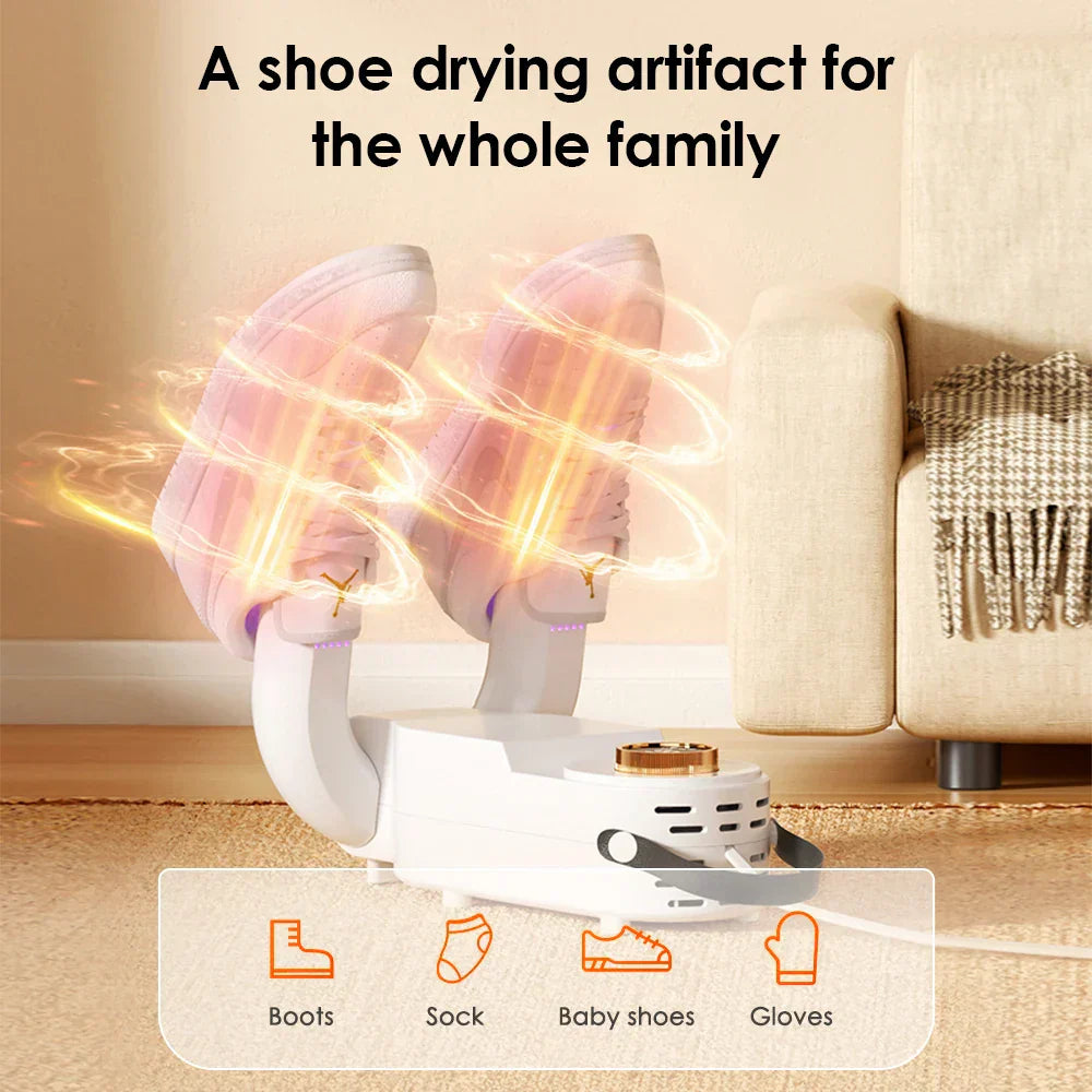 Foldable Electric Shoe Dryer Sterilizer