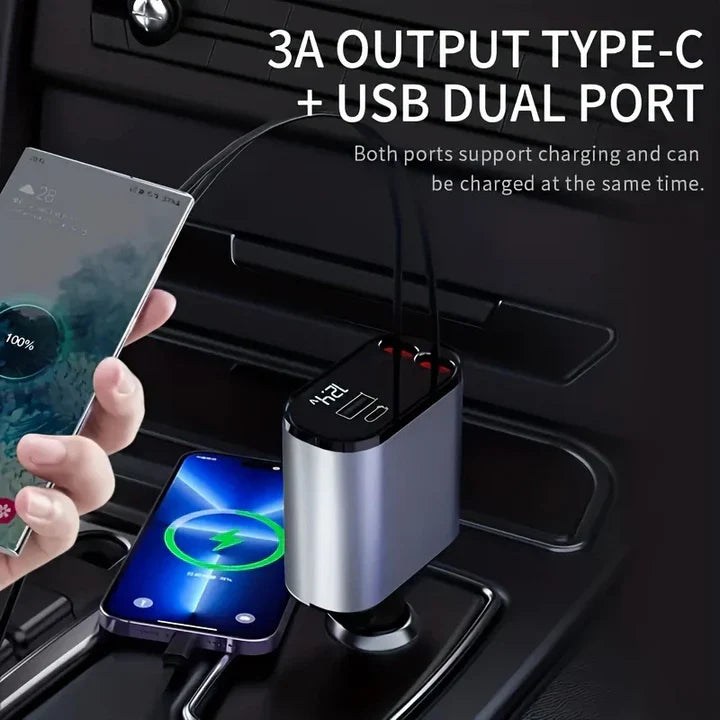 Retractable Car Charger