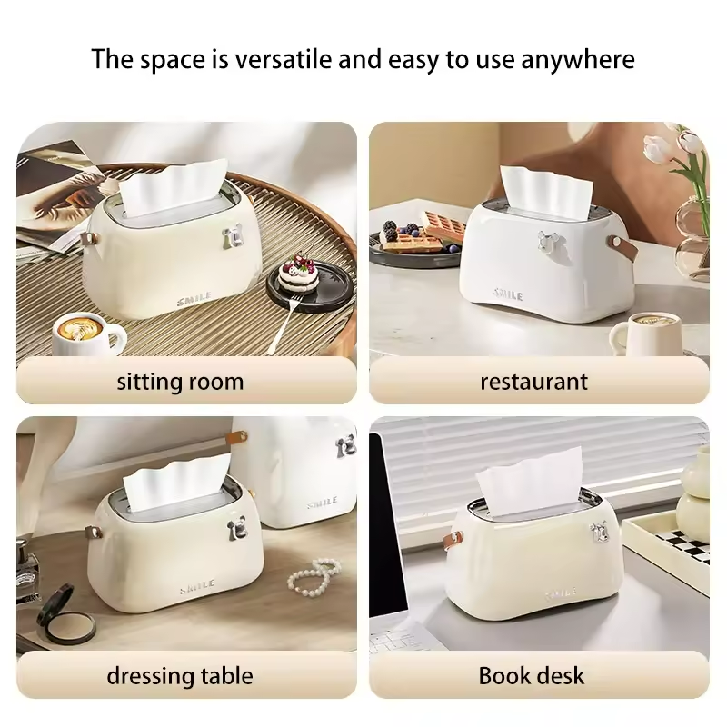 Multi-Purpose Tissue Dispenser box, table tissue holder - Medaid International