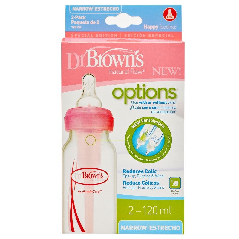 Natural Flow Options+ Narrow Neck 120ml
