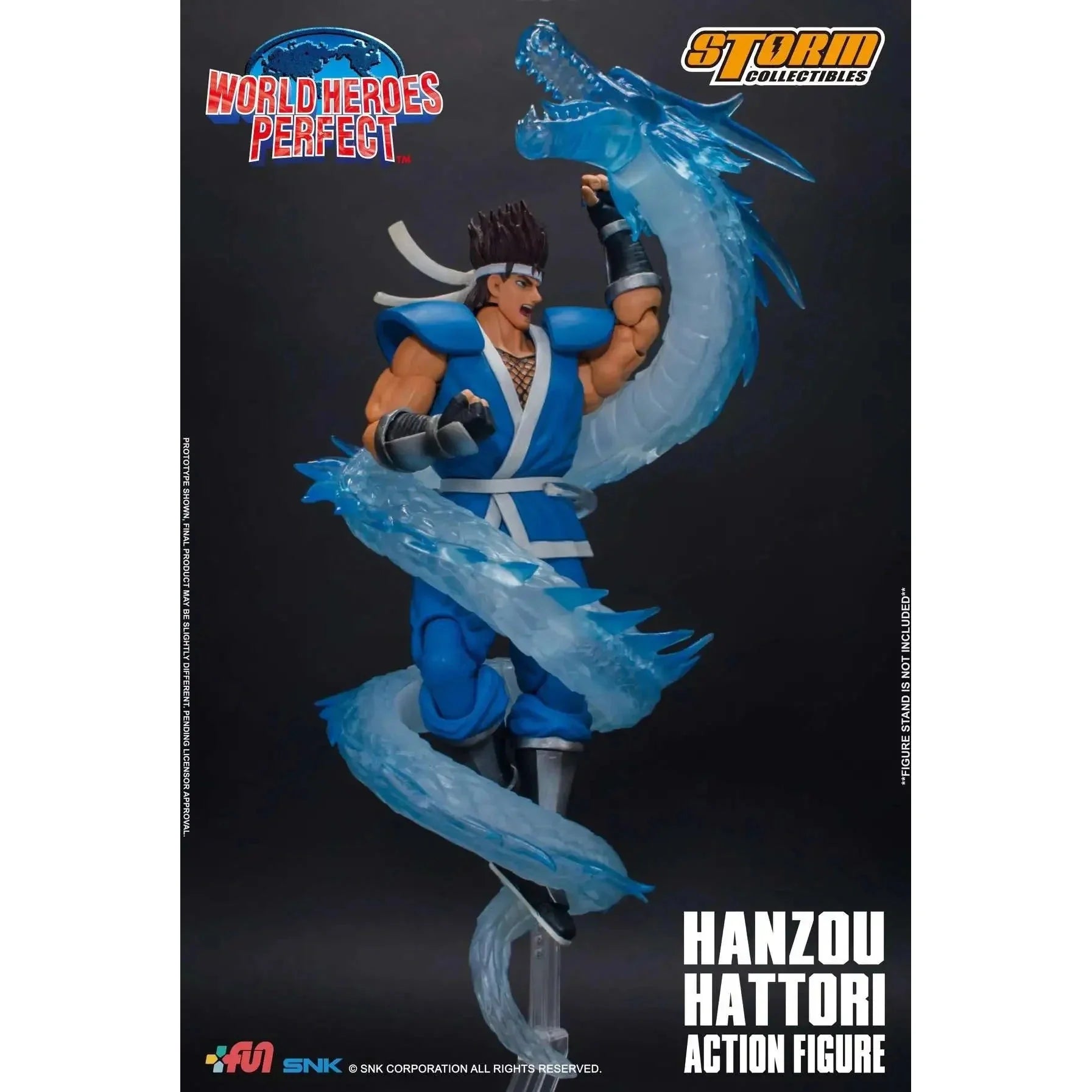 World Heroes Perfect Hanzou Action Figure By Storm Collectibles - Medaid International