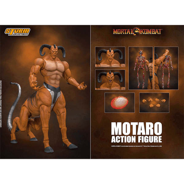 Mortal Kombat MOTARO Action Figure By Storm Collectibles - Medaid International