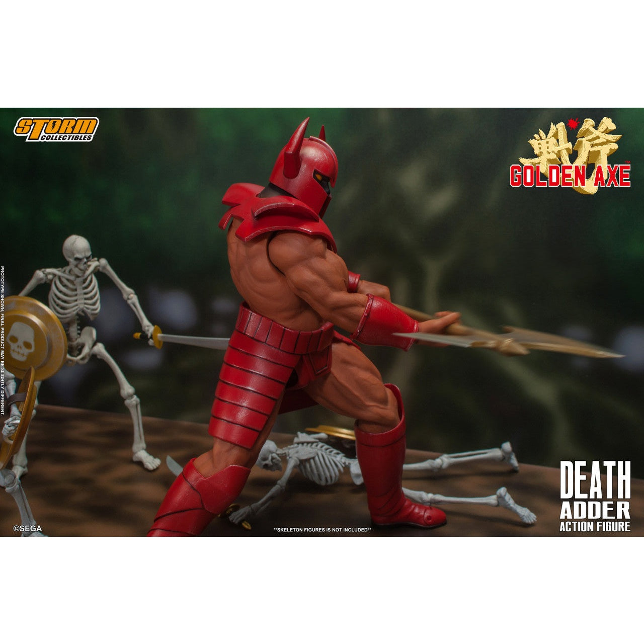 Golden Axe Death Adder Action Figure By Storm Collectibles - Medaid International