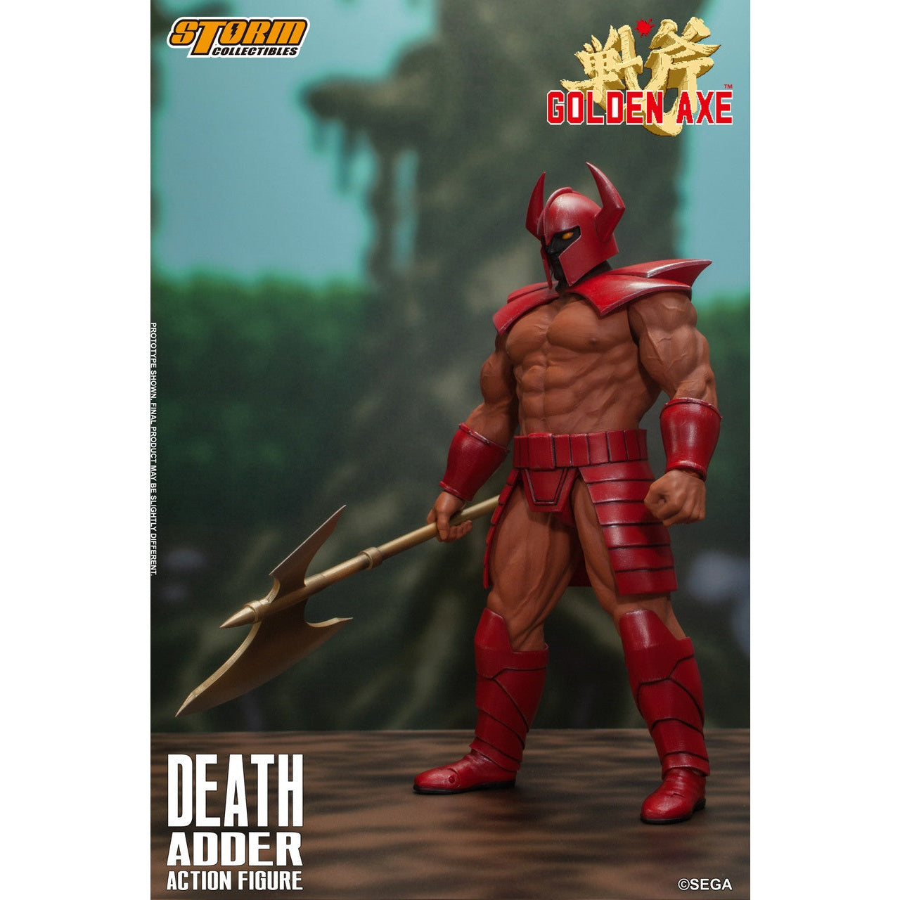 Golden Axe Death Adder Action Figure By Storm Collectibles - Medaid International