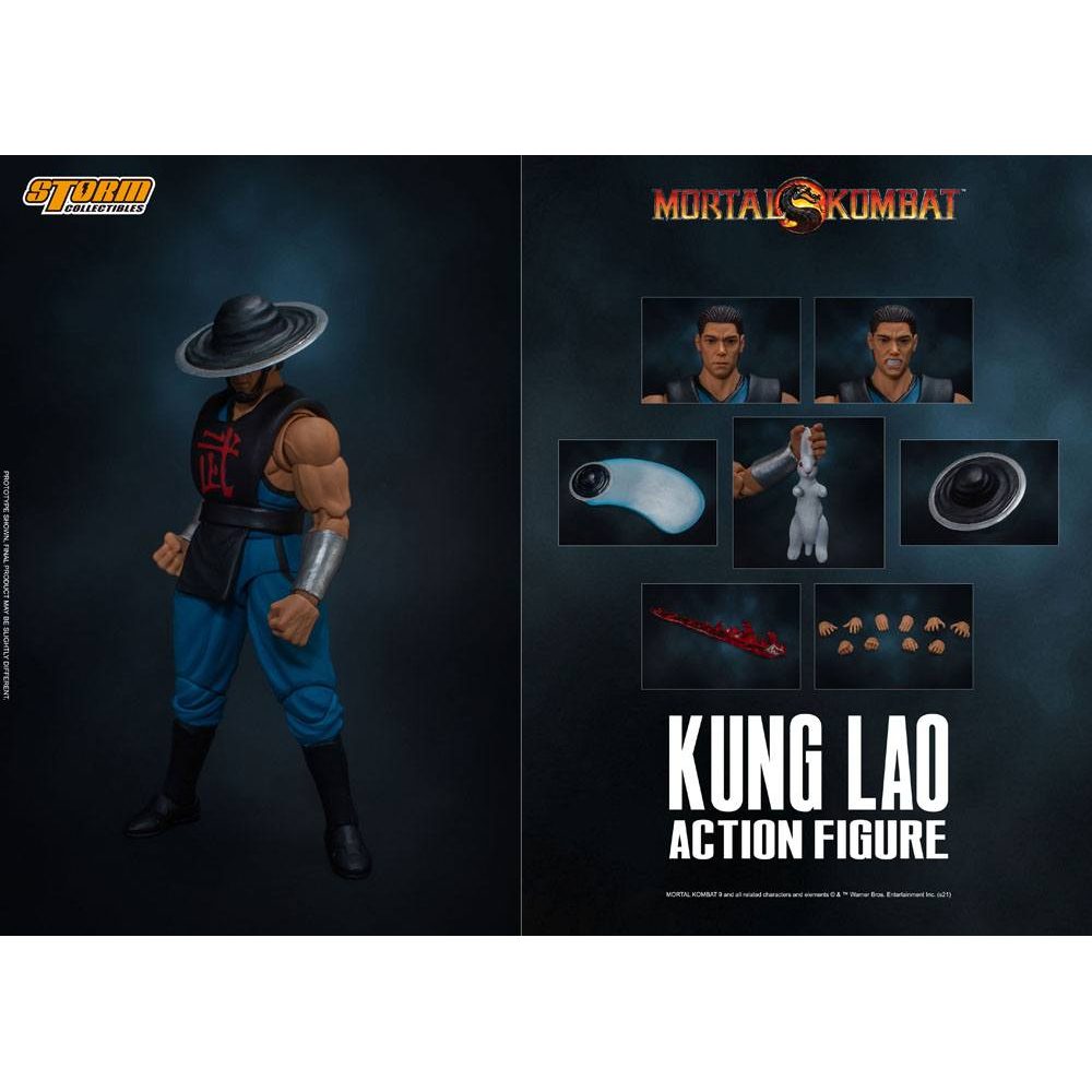 Mortal Kombat - Kung Lao Action Figure By Storm Collectibles - Medaid International