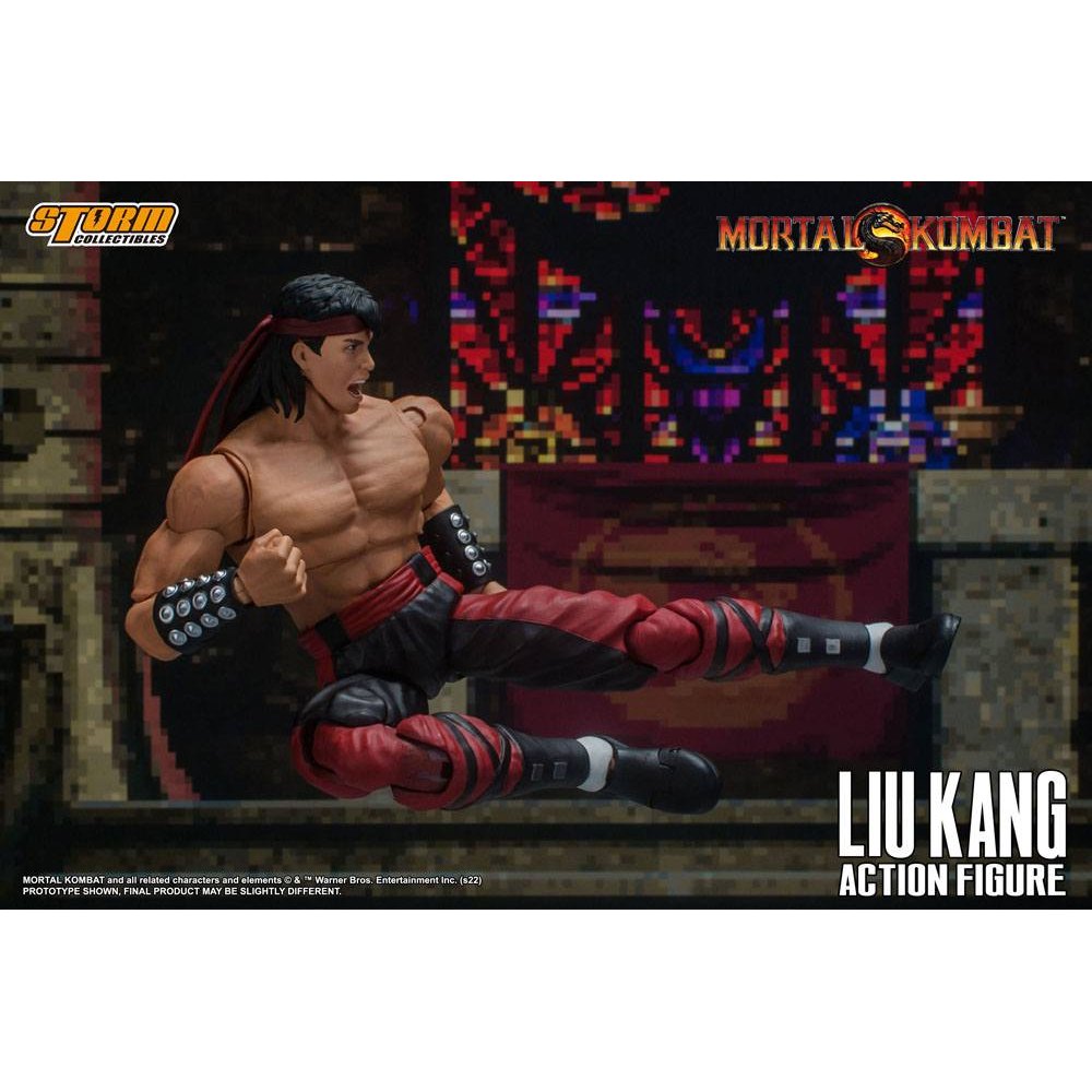 Mortal Kombat - Liu Kang Action Figure By Storm Collectibles - Medaid International