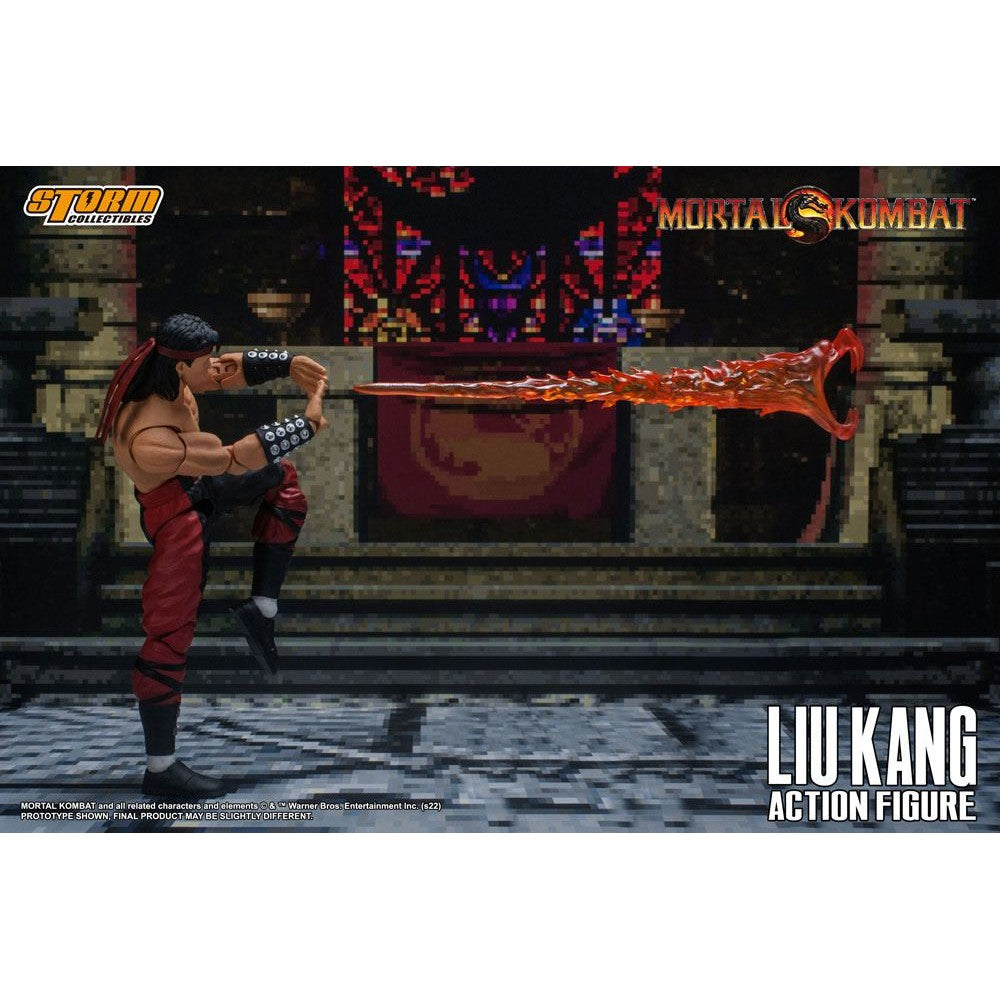 Mortal Kombat - Liu Kang Action Figure By Storm Collectibles - Medaid International