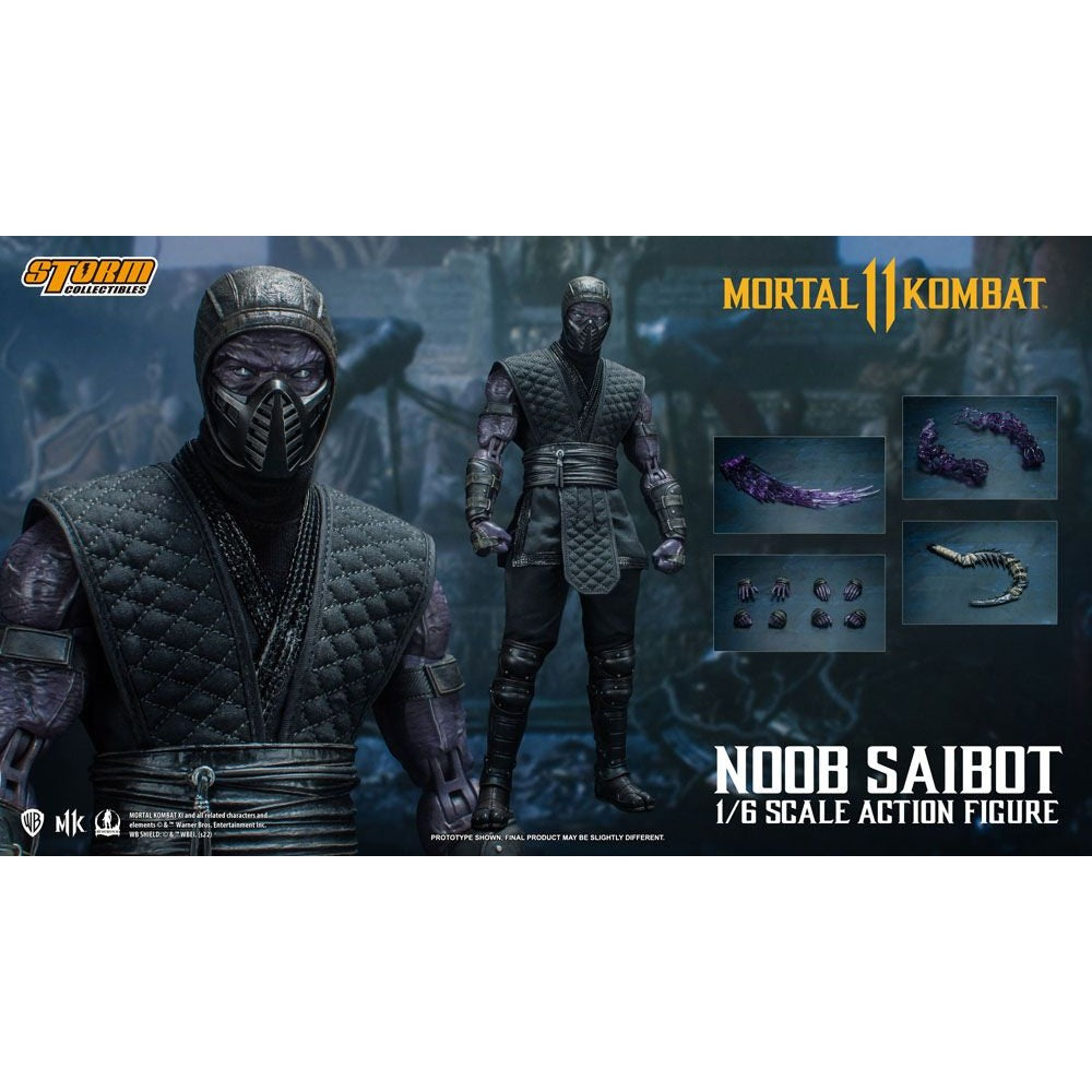 Mortal Kombat Noob Saibot Action Figure By Storm Collectibles - Medaid International