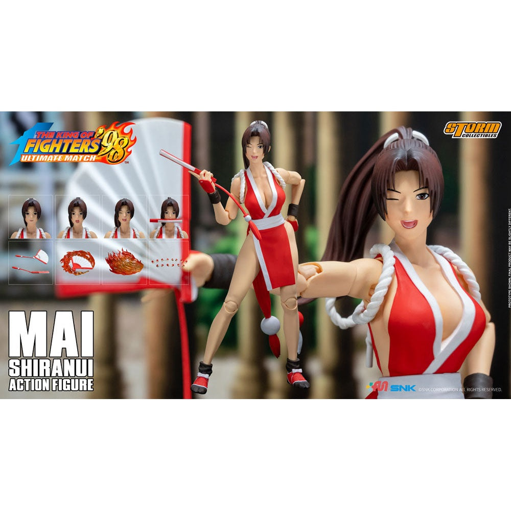 The King Of Fighters Mai Shiranui Action Figure By Storm Collectibles - Medaid International
