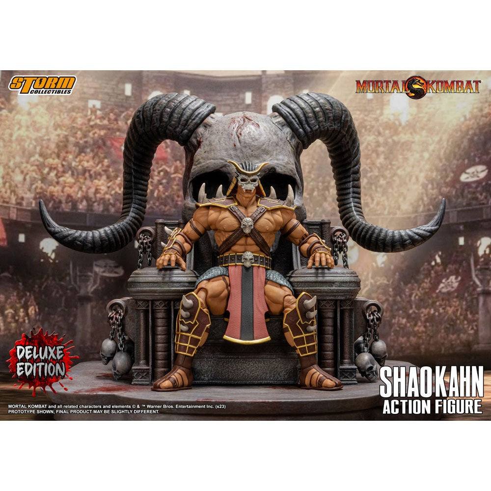 Mortal Kombat Shao Kahn Action Figure By Storm Collectibles - Medaid International