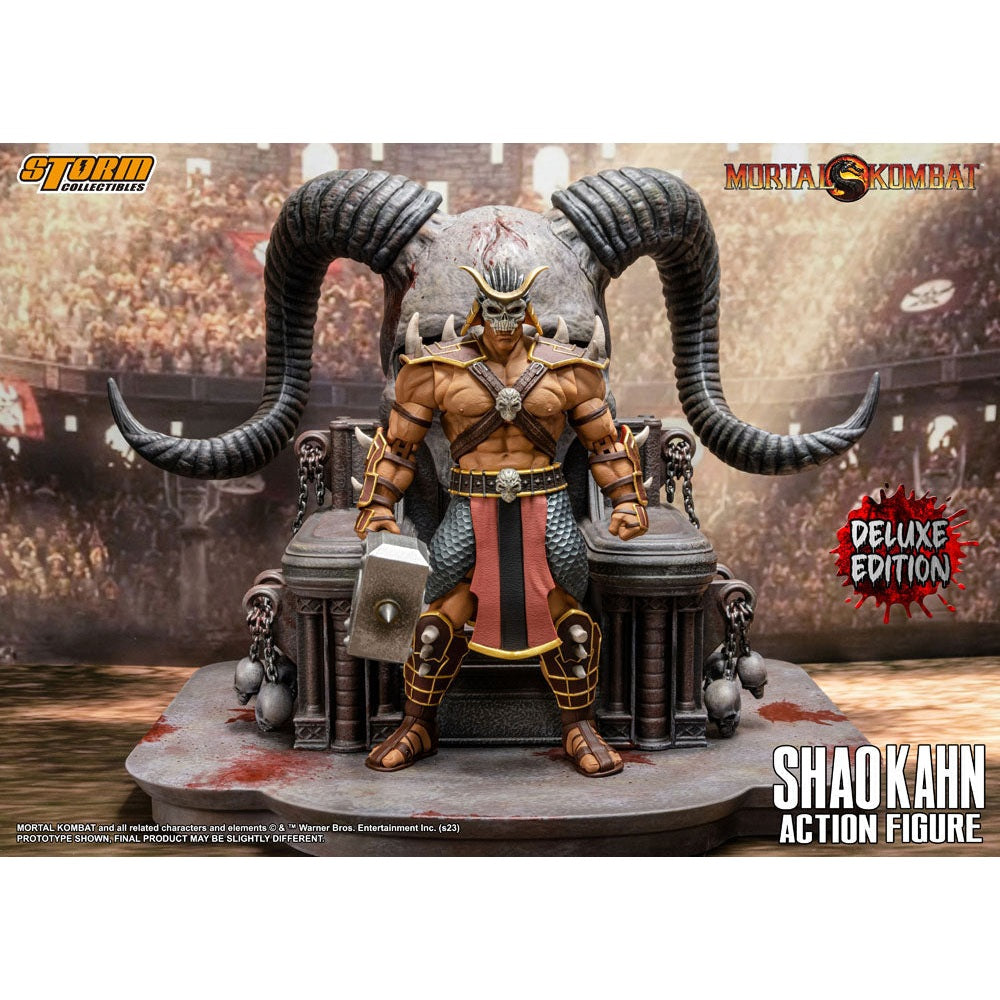 Mortal Kombat Shao Kahn Action Figure By Storm Collectibles - Medaid International