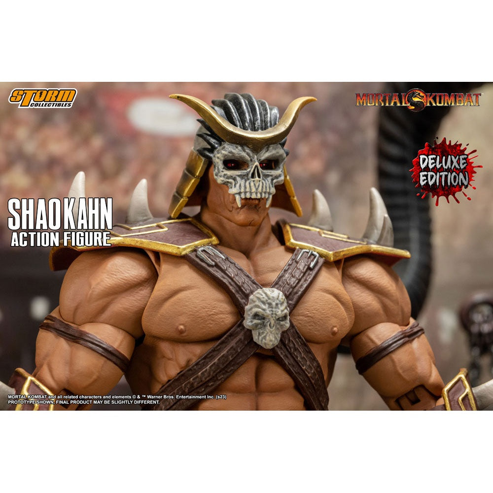 Mortal Kombat Shao Kahn Action Figure By Storm Collectibles - Medaid International