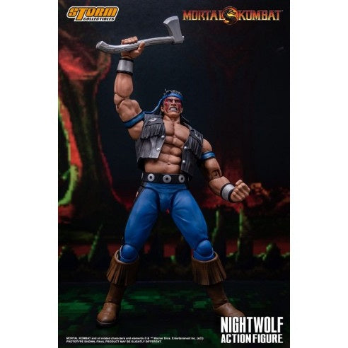 Mortal Kombat Night Wolf Action Figure By Storm Collectibles - Medaid International