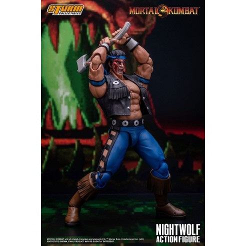 Mortal Kombat Night Wolf Action Figure By Storm Collectibles - Medaid International