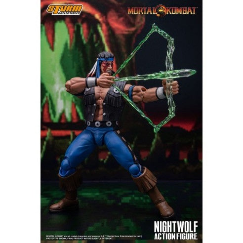 Mortal Kombat Night Wolf Action Figure By Storm Collectibles - Medaid International