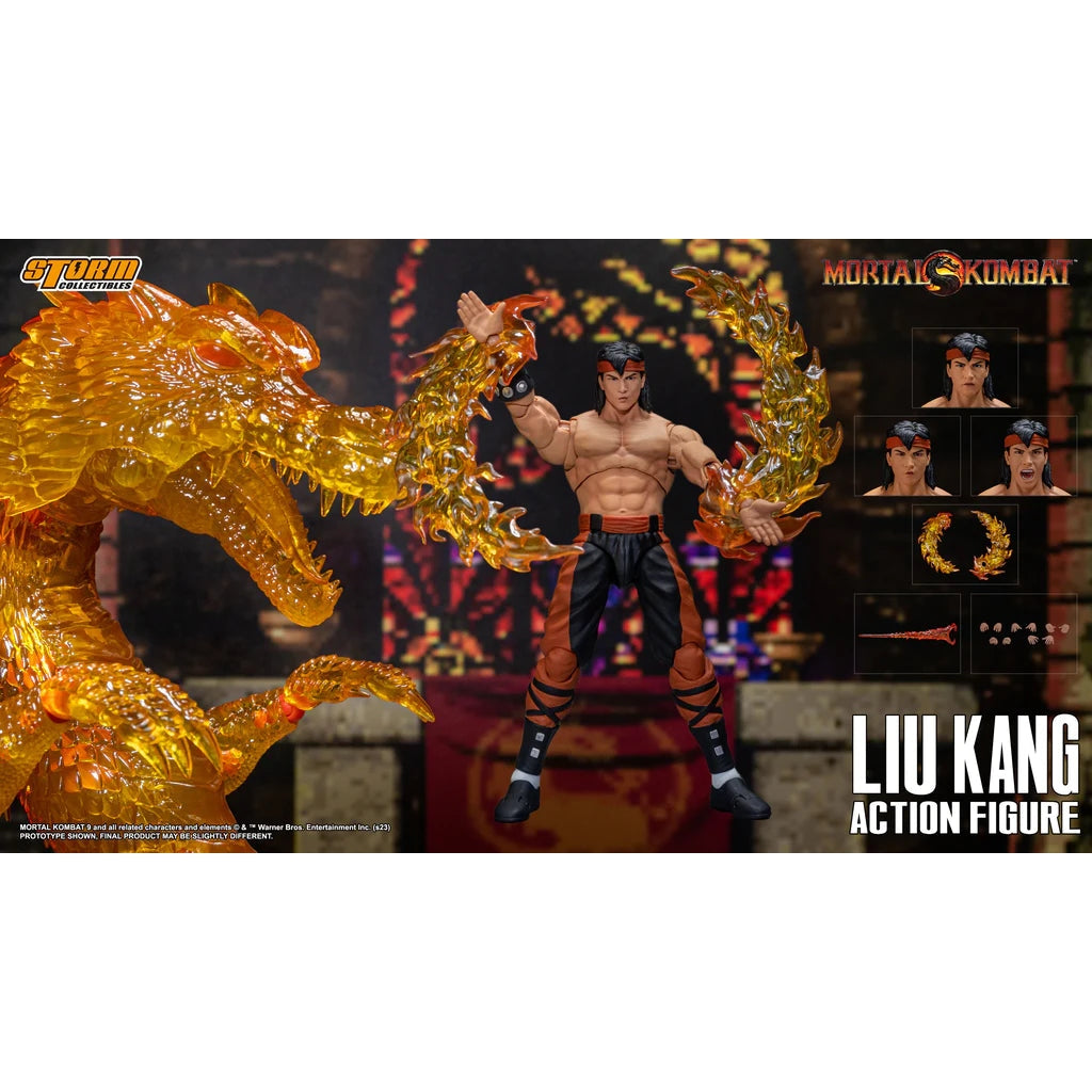 Mortal Kombat - Liu Kang (Special Ed.) Action Figure By Storm Collectibles - Medaid International