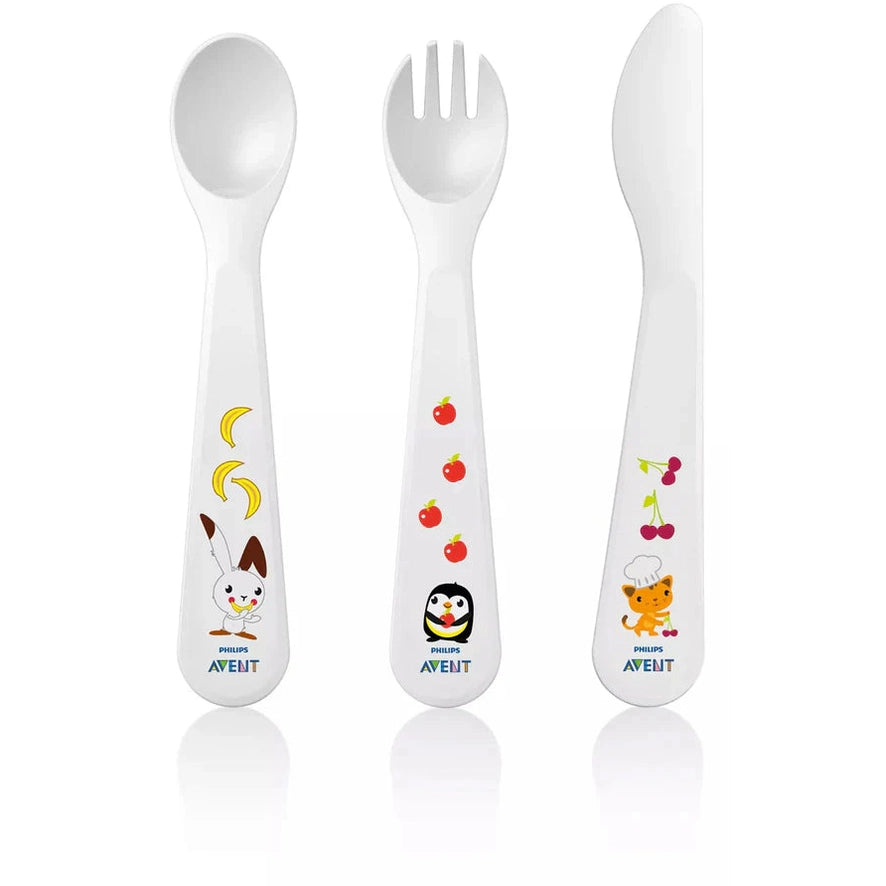 Avent - Toodler Knife/Fork/Spoon - 18m+