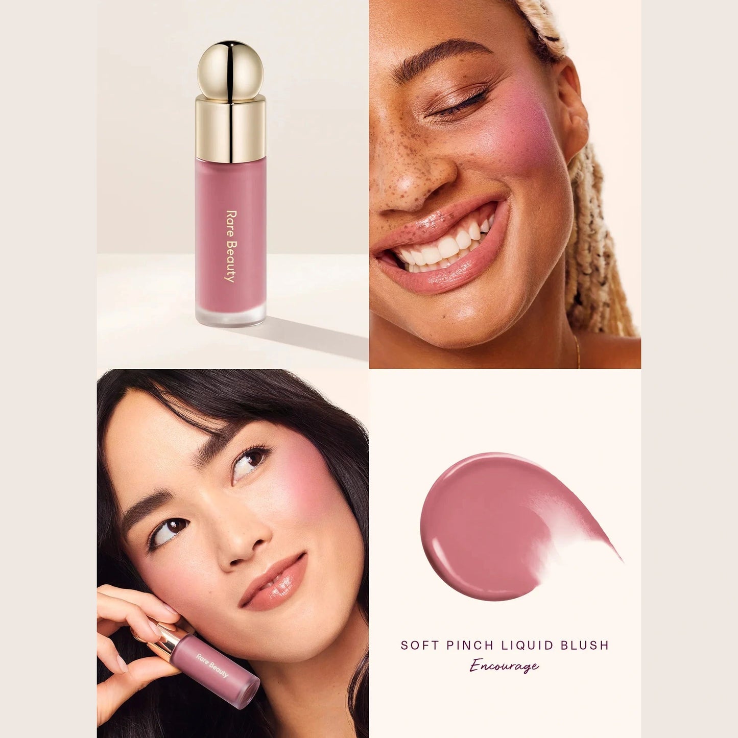 RARE BEAUTY SOFT PINCH MATTE LIQUID BLUSH - ENCOURAGE-
