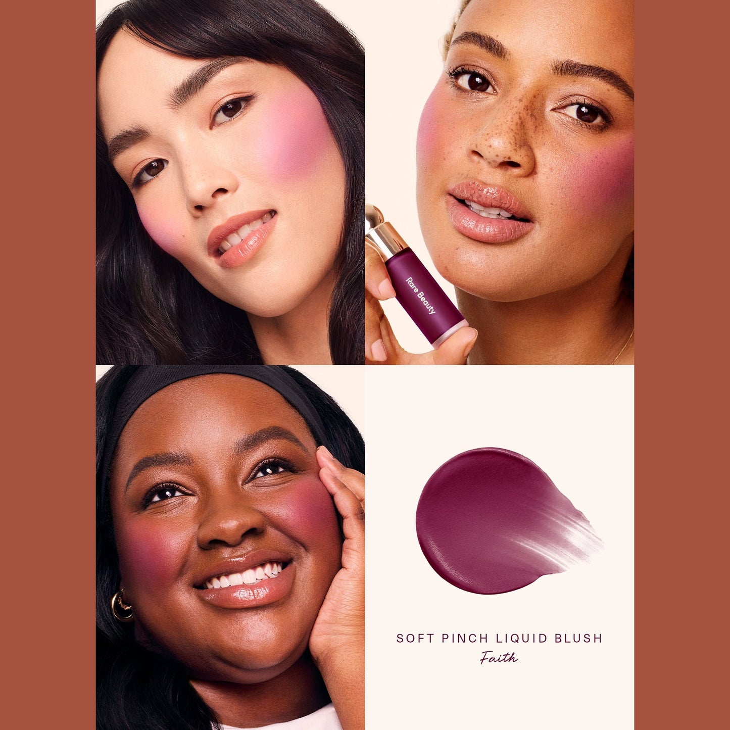 RARE BEAUTY SOFT PINCH LIQUID BLUSH - FAITH -