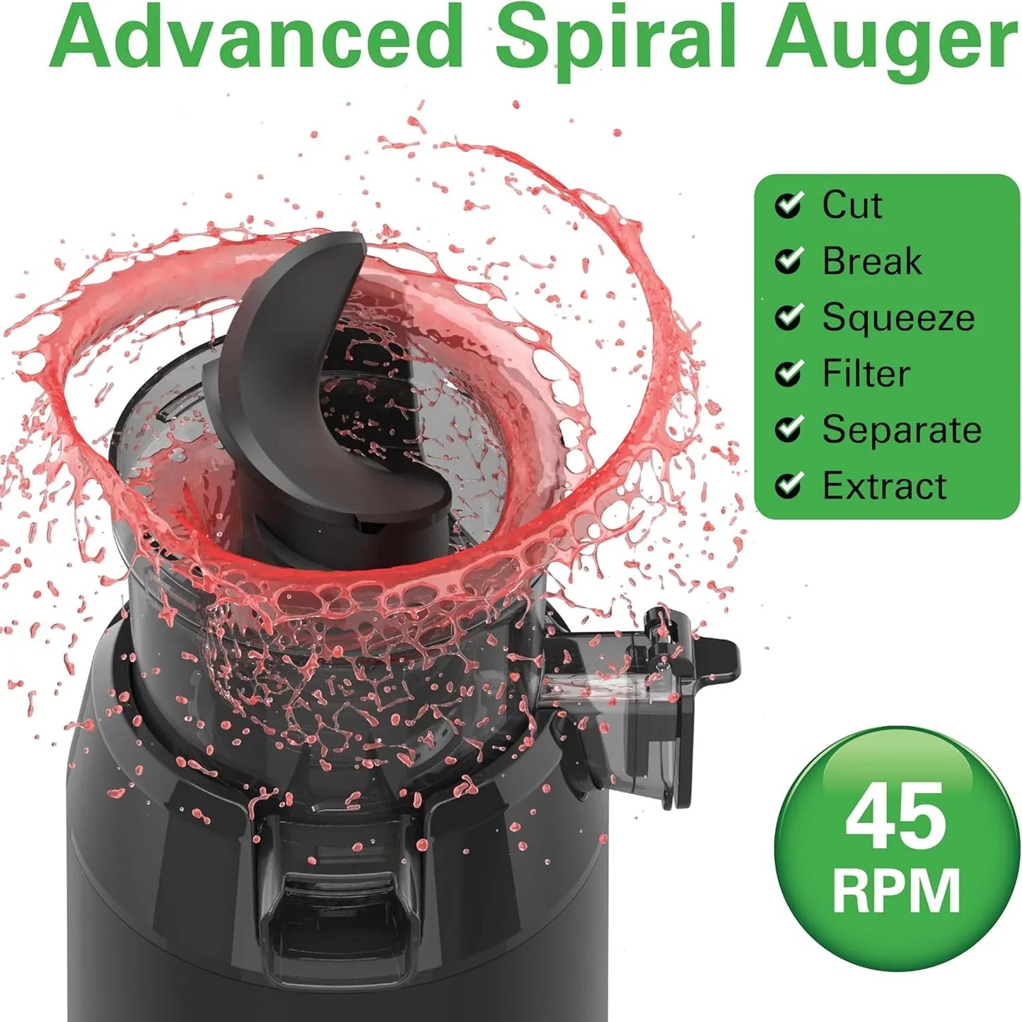 Hamilton Beach Slow Juicer 250W
