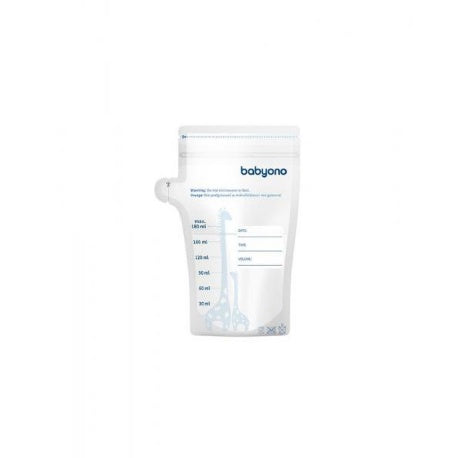 BabyOno - Breast milk storage bags - 180ml 30pcs