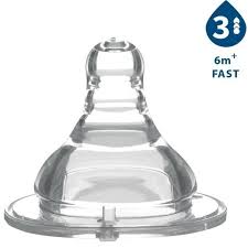 BabyOno - AntiColic Teat For Wide Neck - Bottles Flow 3