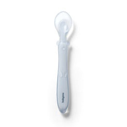 BabyOno - Silicone Flexibile Spoon - Blue New !