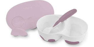 BabyOno - Two-Chamber Bowl With Spoon - 1067
