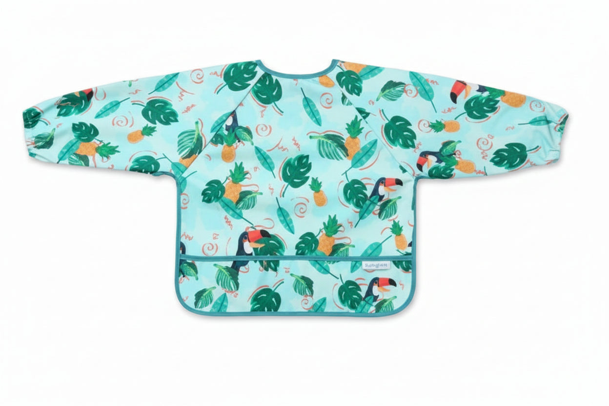 BabyOno - Long Sleeve Bib - Toukans
