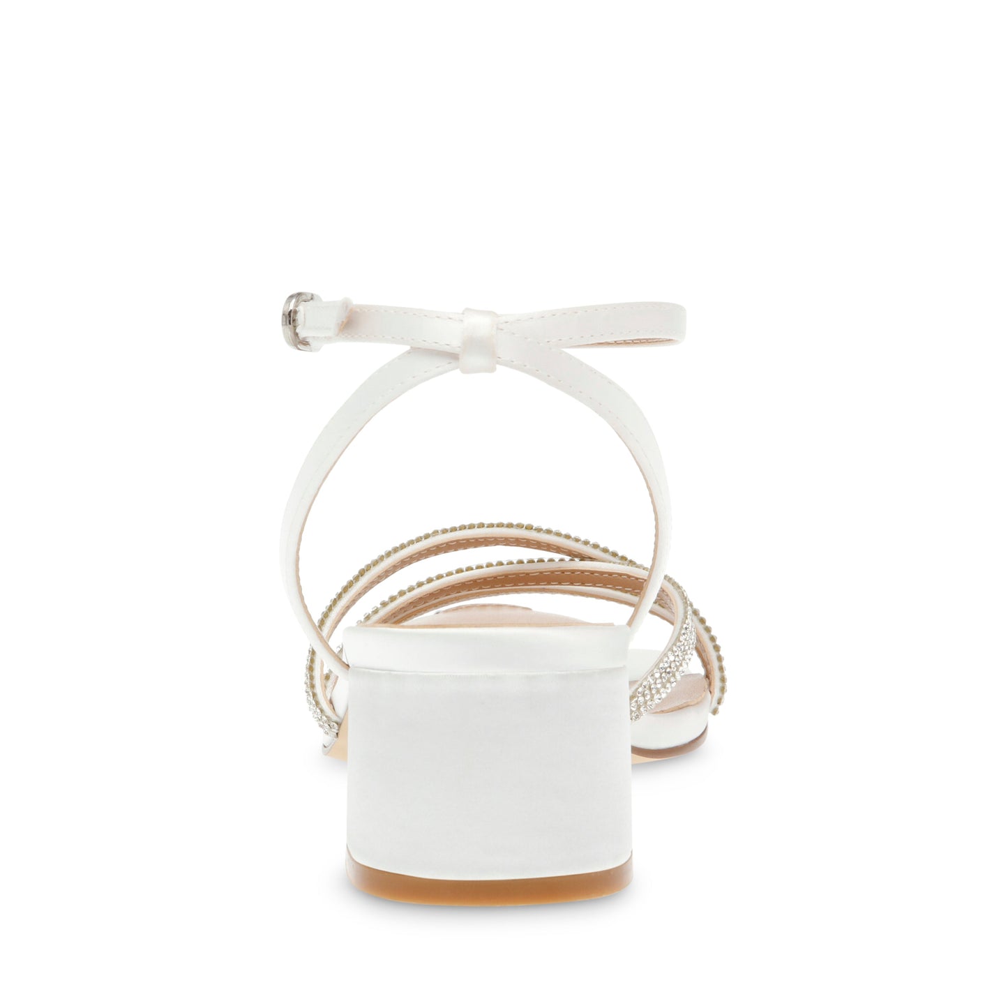 Steve Madden Women's Ivory Satin Gabby Heeled Sandal |Steve Madden In Lebanon